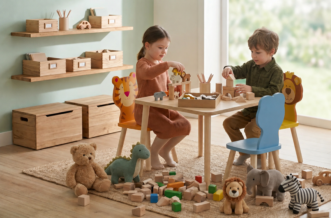 Holz darf mitspielen. Und bleiben.