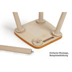 Kinderstuhl Holz Montagebeispiel