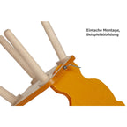 Kinderstuhl Holz Montagebeispiel