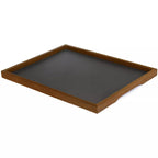 Grosses Serviertablett „Basic L“ aus geöltem Nussbaumholz – 50 × 39,5 cm