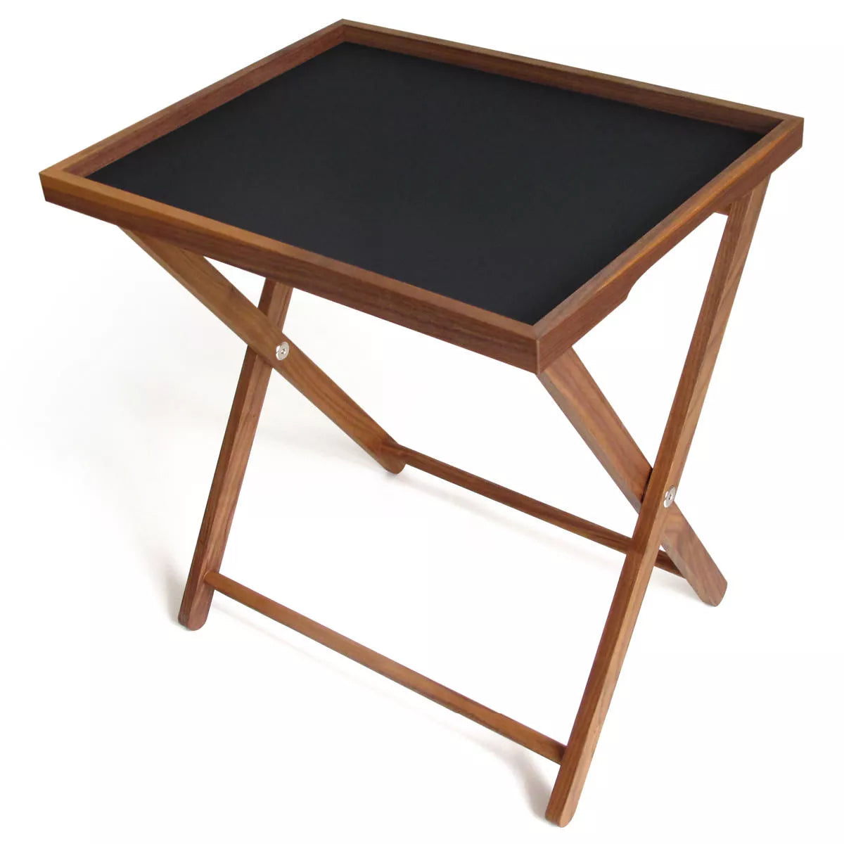 Grosses Serviertablett „Basic L“ aus geöltem Nussbaumholz – 50 × 39,5 cm