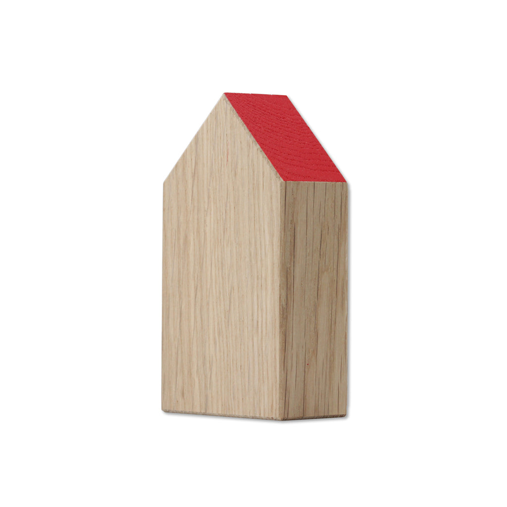 Magnetischer Schlüsselhalter „Magnetic“ aus Holz Farbe rot