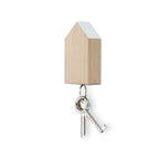 Magnetischer Schlüsselhalter „Magnetic“ aus Holz Farbe weiss