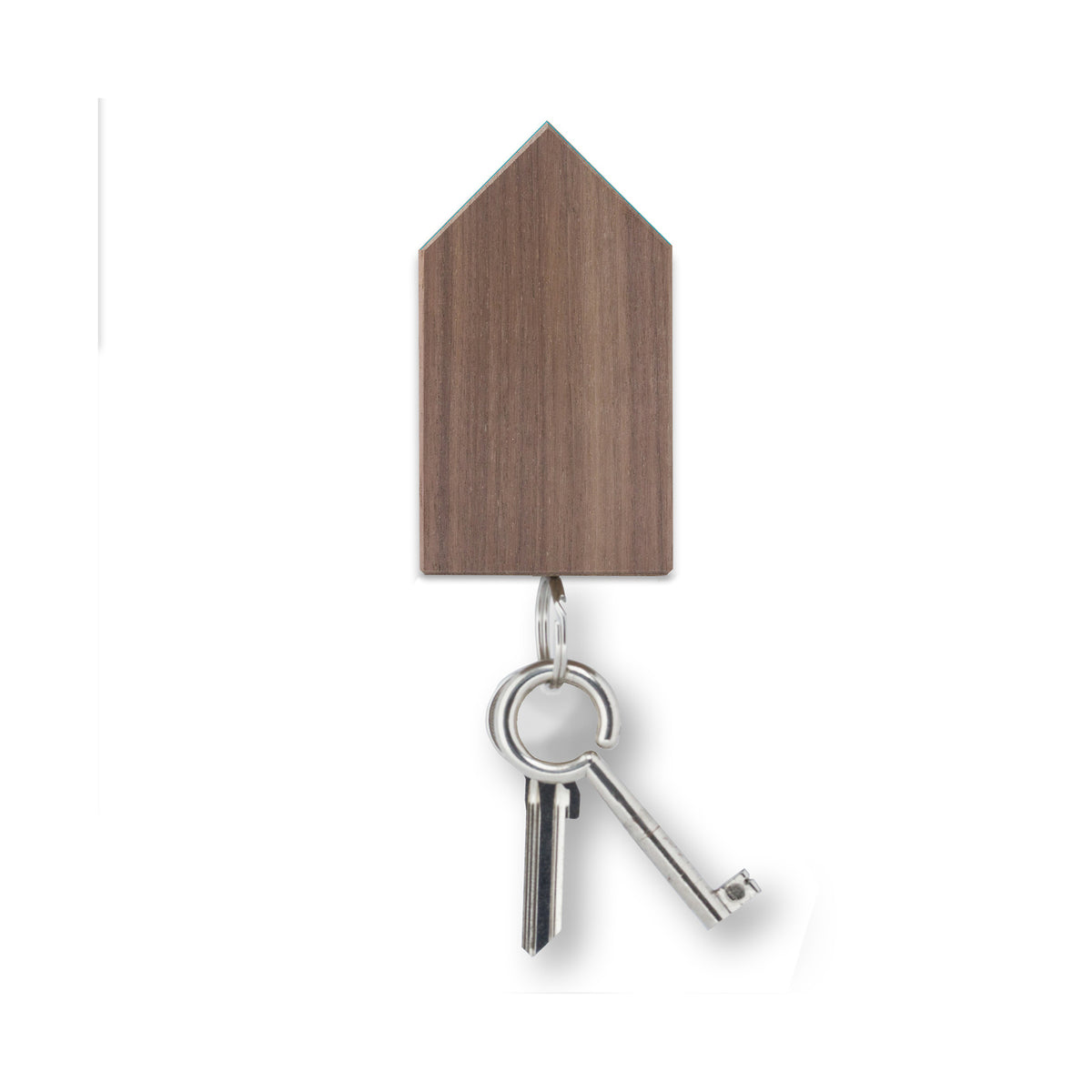 Magnetischer Schlüsselhalter „Magnetic“ aus Nussbaumholz natur