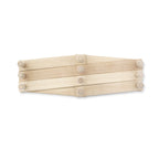 Wandgarderobe „Lia“ aus Holz mit Haken für Flur und Schlafzimmer