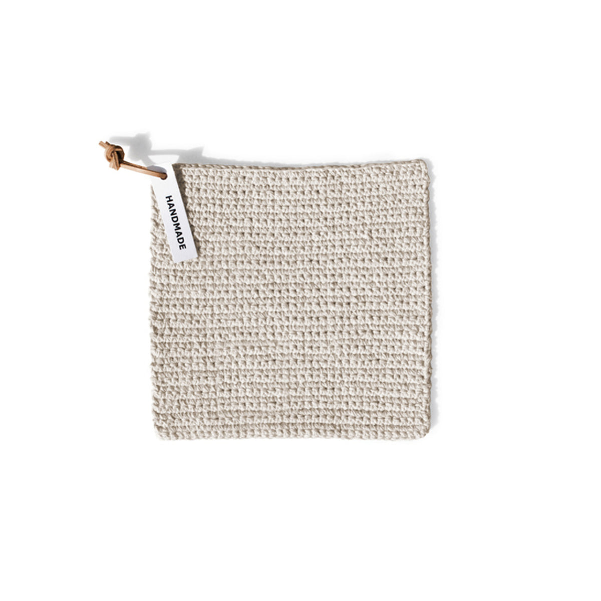 Topflappen „Handmade“ aus Textil für Küche und heisse Töpfe