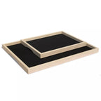 Grosses Serviertablett „Basic L“ aus Eschenholz – 50 × 39,5 cm
