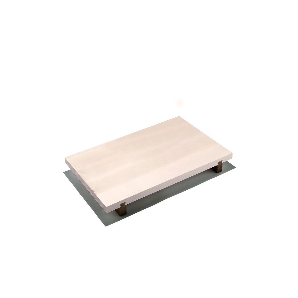 Grosses Schneidebrett XL aus Ahorn- und Eichenholz 50 × 31 cm