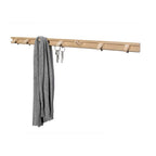 Garderobenleiste „Anderl“ aus Eichen- und Ahornholz 85 cm