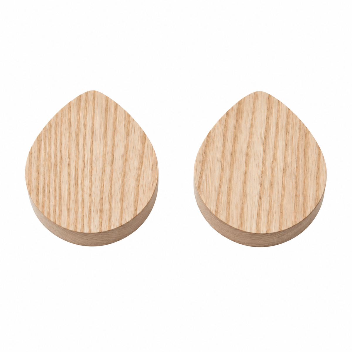 Wandhaken „Oi“ aus Eschenholz gross für Garderobe und Flur