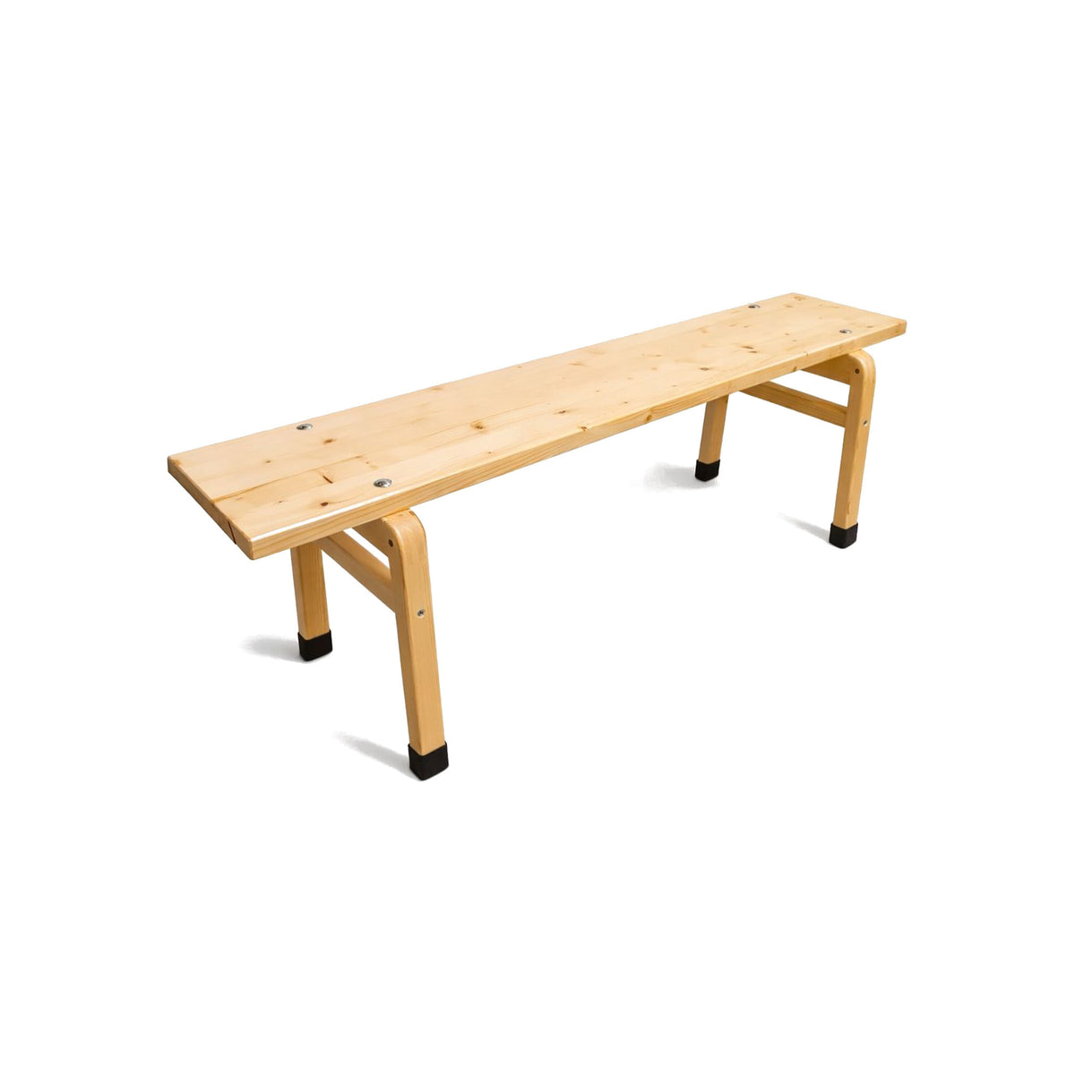 Sitzbank aus Buchenholz für Kindergarten & Grundschule 120 cm