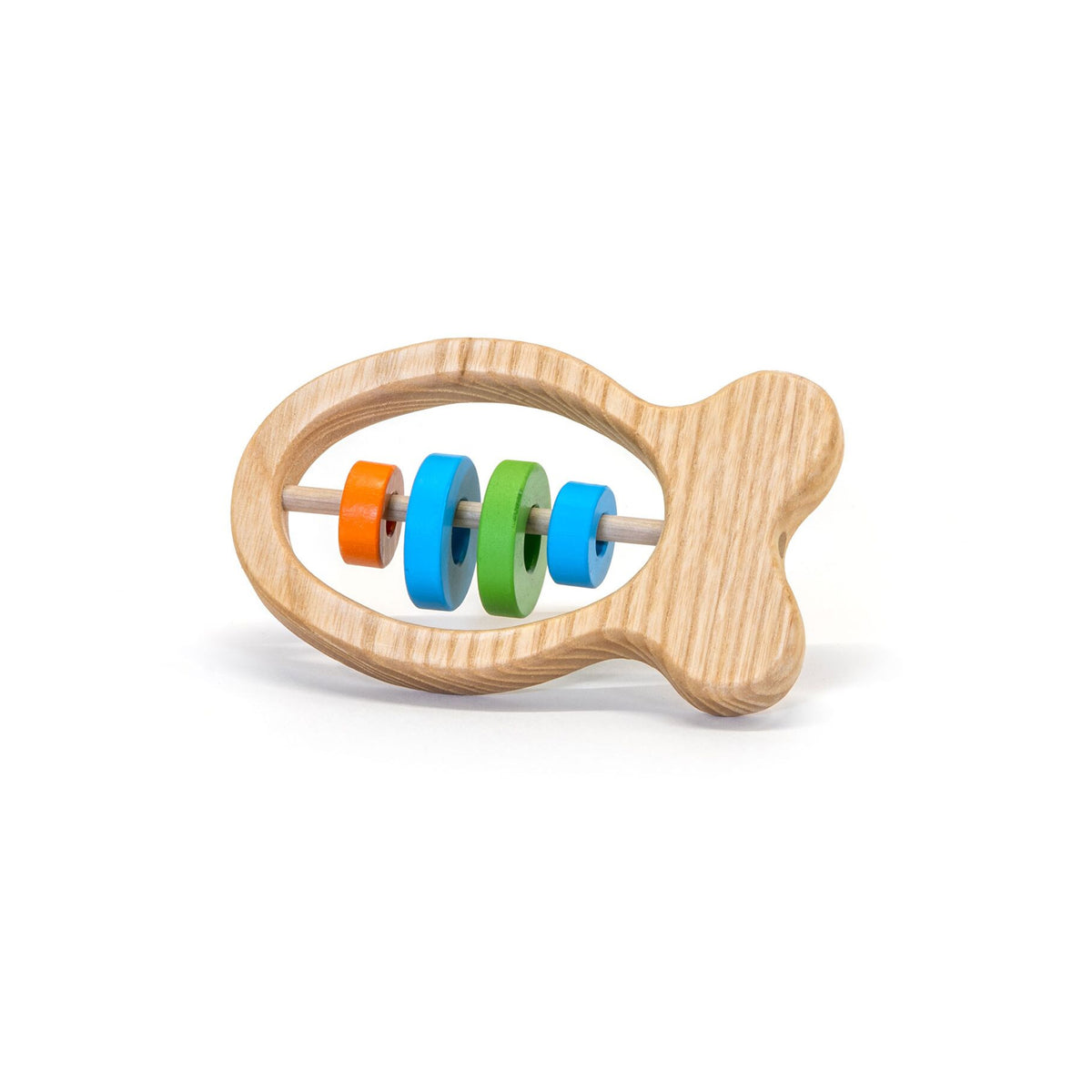 Holz-Greifling Fischli color für Babys ab 3 Monaten