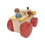 Traktor Neigefahrzeug aus Holz für Kinder ab 3 Jahren