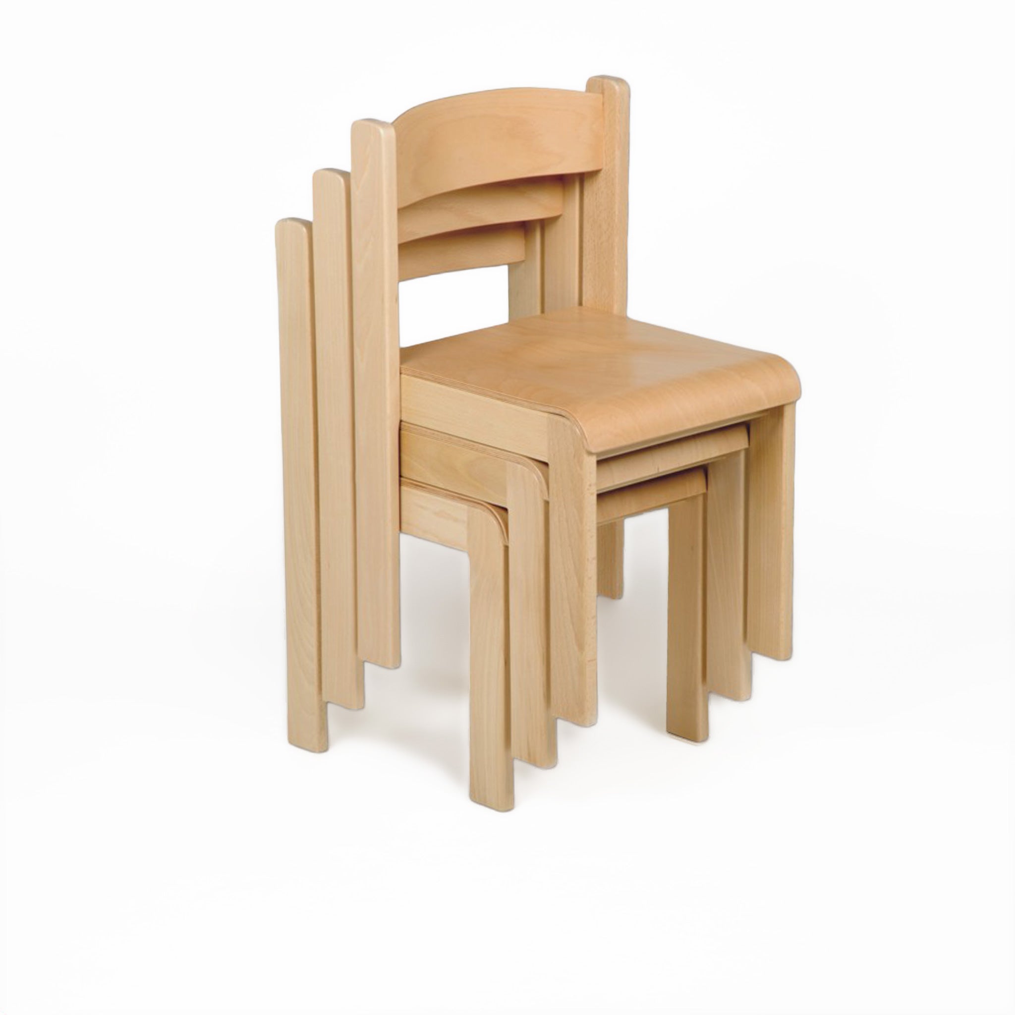 Kindersitzgruppe Holz mit Tisch und Stühlen für Kita & Kinderzimmer
