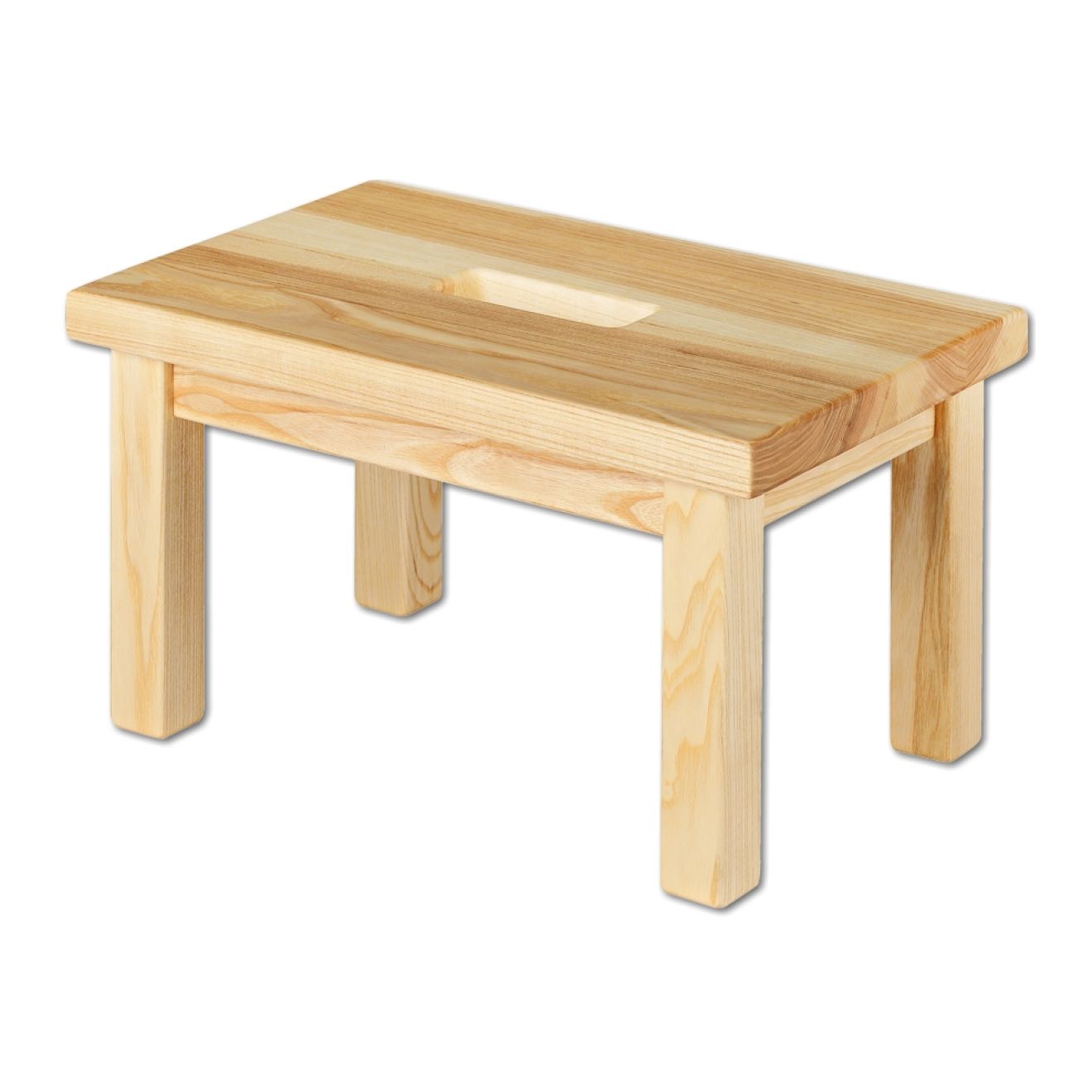 Holzhocker Fu�bank Holz
